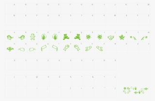 Happy Holidays Font - Number #8109752