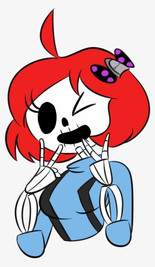 - Skelly Monster Girl Gamu - Cartoon #8110572