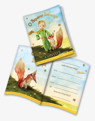 Convite Pequeno Príncipe - Convites De Aniversario De Principe #8110788