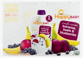 Happy Baby® Simple Combos Bananas, Beets & Blueberries - Frutti Di Bosco #8111376