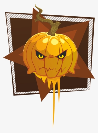 Hallloween Vector Pumpkin - Pumpkin #8111854