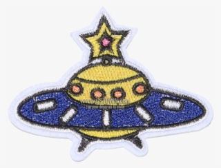 Flying Saucer Embroidered Badges - Emblem #8111984