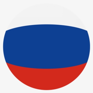 Russia Round Flag - Circle #8112029