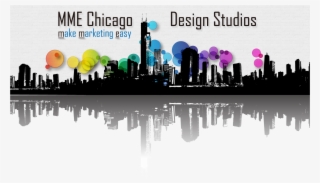 Mme Chicago Skyline - Building Vectors Abstract #8113254