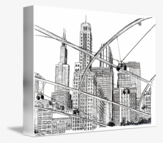 Chicago Millennium Park Art - Sketch #8113963