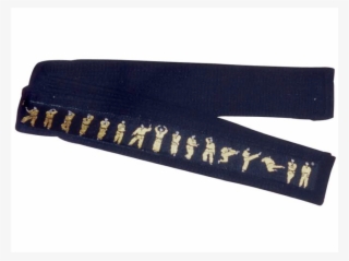 Cinta Negra C/poomsae De Taekwondo Negra - Cinta Negra Taekwondo Dan #8114918