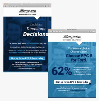 Snap-on Ford Email Template - Software #8115072