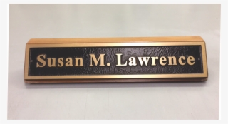 2400 × 2400 In Bronze Desk Nameplate - Label #8115261