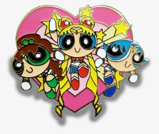My Friend Designed A Powerpuff Girls/sailor Moon Mashup - Powerpuff Girls Sailor Moon #8115686