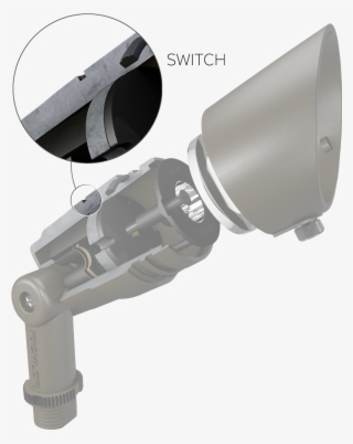 3d Render Exploded View Of Vlo Lighting Internal Components - Video Camera #8116220