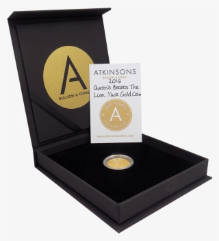 2016 Queen's Beasts Lion 1/4oz Gold Coin With Gift - Coin #8116394