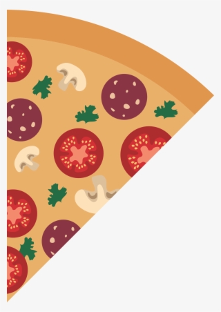 Free Download Big Image Png - Pizza Piece Vector Png #8116698