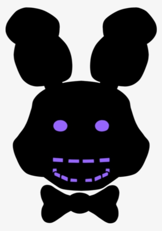 Mq Sticker - Fnaf Shadow Bonnie Head #8116752