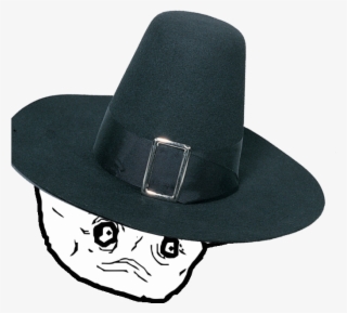 Somebody Give This A Subtitle - Pilgrim Hat #8116932