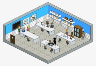 Science Lab - Science Lab Pixel Art #8117625