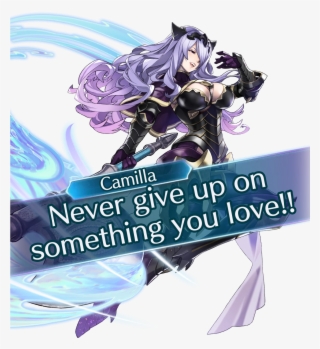Camilla Saying Any Arianna Grande Quote Png Transparent - Fire Emblem Heroes Axe #8118008