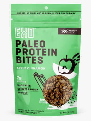 Apple Cinnamon Protein Bites - Exo Cricket Bites #8119090