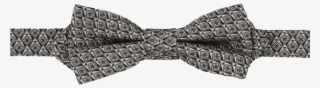 Home>bowties>black & Silver Diamond Design Bow Tie - Headband #8120829