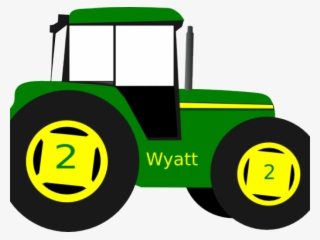 John Deere Clipart Transparent - Tractor Clip Art #8121453