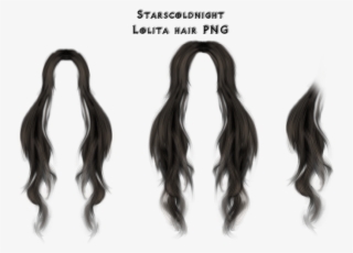 Hair Strands Png - Anime Long Hair Png #8121684