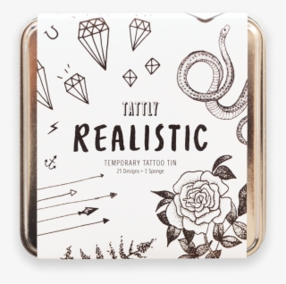 Realistic Tattly Tin - Illustration #8122029