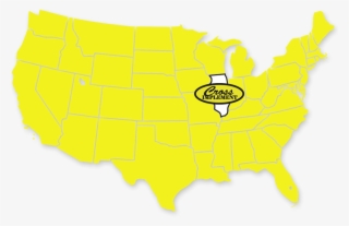Blank Map Of Usa Mainland #8122105