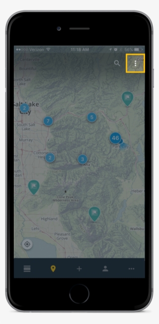 Now Zoom In On The Area That You Want To Download For - Smartphone #8122226