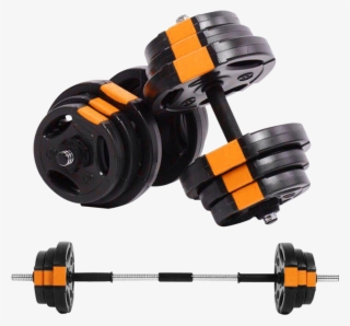 15kg Complete Dumbbell Set Converts To Barbell - Dumbbell #8122362