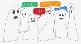 I Never Believed That Ghosts Were Real Until The Day - Cartoon #8122997
