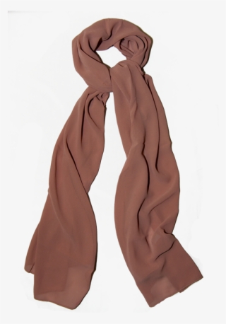 Chiffon Basic Hijab Apricot Pink - Scarf #8123065