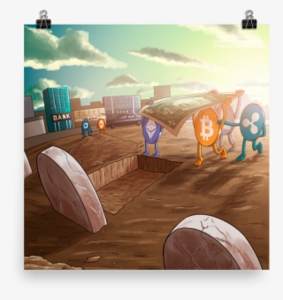 Bitcoin Vs Fiat Cartoon #8123246