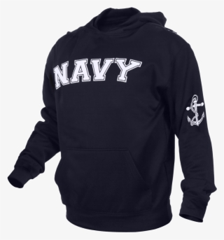 Navy Embroidered Athletic Hoodie The United States - Yellow Sweatshirt With Black Letters #8123315