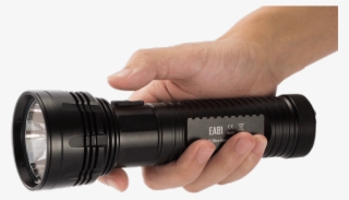 The Brightest Flashlight Powered By Aa Batteries - Hand Torch Light Png #8123482