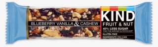 Blueberry Vanilla & Cashew Bars - Blueberry Vanilla Kind Bars #8123699