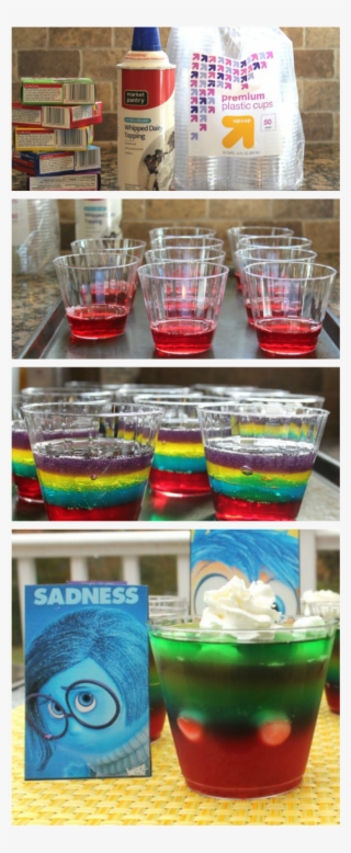 Inside Out Movie Night Gelatin Treats - Alcoholic Beverage #8126128