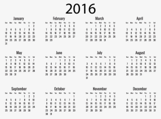 2016 Calendar - 2019 Calendar Large Print #8126844