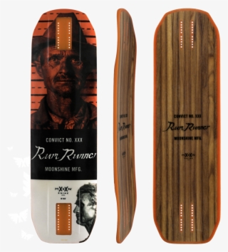 Moonshine Mfg 2018 Rum Runner Longboard Skateboard - Longboard Skateboard Longboard Pics Chill #8127061