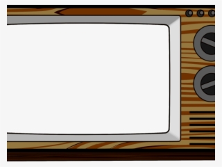 Old Tv Cliparts - Old Tv Set Drawing #8127628