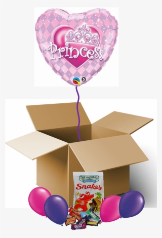 Princess Tiara Balloon In A Box - Balloon #8128061