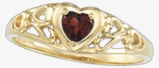 Zgarnet Gold Ring 61930 - Pre-engagement Ring #8128494