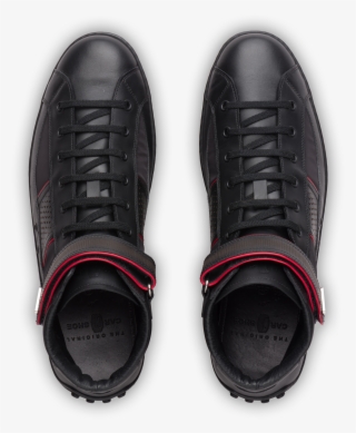 Alfa Romeo Quadrifoglio Calf Leather Nylon - Car Shoe Alfa Romeo #8129817