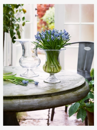 Old English Vase Clear H24 Old English - Holmegaard Old English Vase #8131184