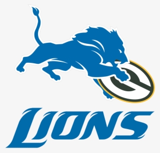 Lets Go Lions, Sweep The Pack 1 Day Left - Detroit Lions Logo Transparent #8131331