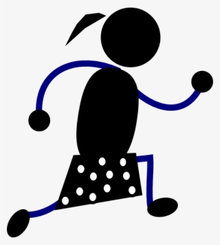 Running Girl Png #8131472