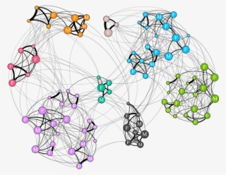 An Example Annual Social Network For The Southern Resident - Drawing #8132355