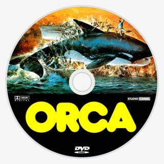 The Killer Whale Dvd Disc Image - Orca The Killer Whale Movie Poster #8132494