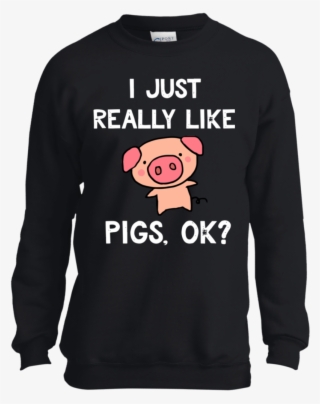 I Just Really Like Cute Pig Lovers Gifts Youth Tshirt/ls/s - Gun Streetwear Clothing #8132893