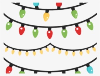 Christmas Lights Clipart Circle Png - Christmas Lights #8133018