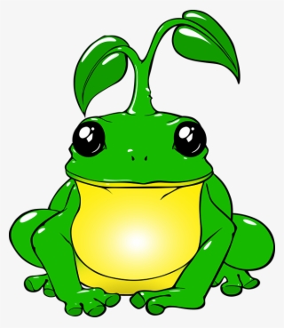 Png Royalty Free Bullfrog Drawing Lilypad - Лягушка Единорог #8133563