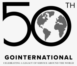 Go 50th Anniversary Logo Mock Up Bw #8133808